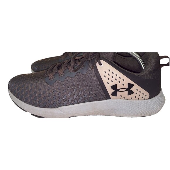 Under Armour Mens Charged Engage 2 Sneaker Black/White Athletic Gym Sz 10.5 US main image 9